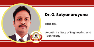 Avanthi Institute of Engineering and Technology, HOD, CSE: Dr. G. Satyanarayana Interview